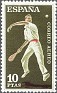 Spain 1960 Deportes 10 Ptas Verde Edifil 1319